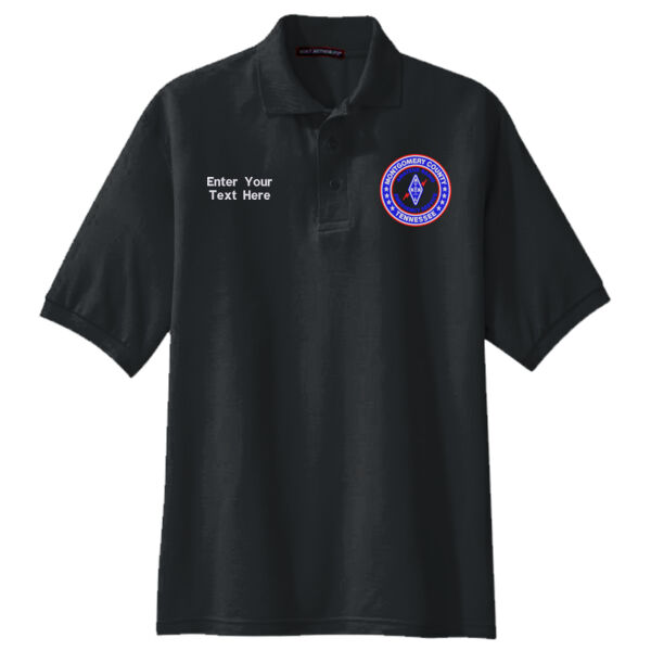 Montgomery County ARES - Silk Touch Polo Thumbnail