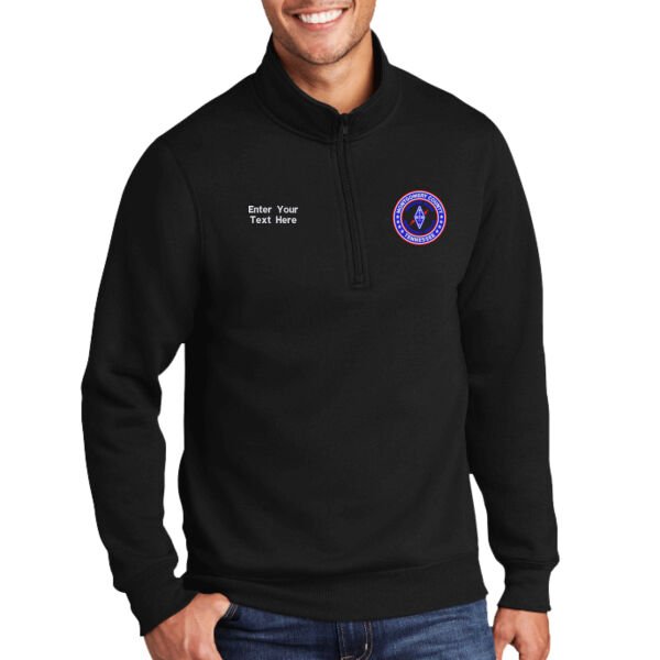 Montgomery County ARES - Core Fleece 1/4 Zip Pullover Sweatshirt Thumbnail