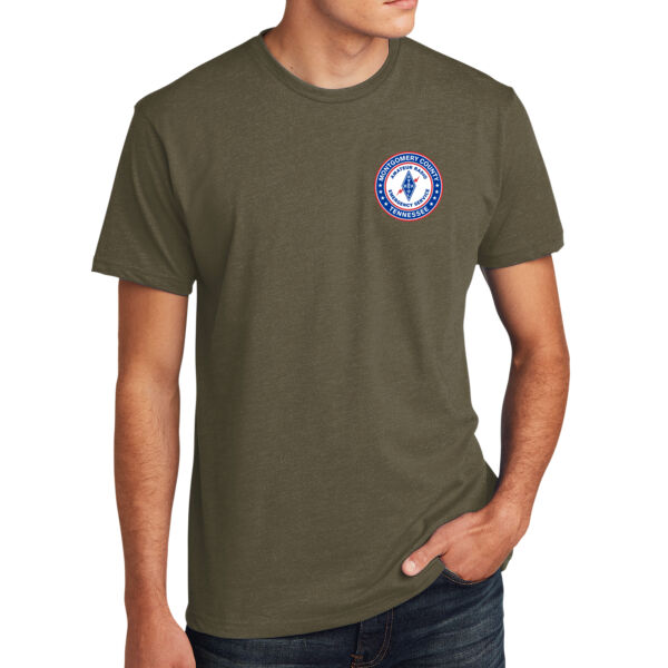 TNARES Printed Left Chest - Unisex CVC Tee Thumbnail